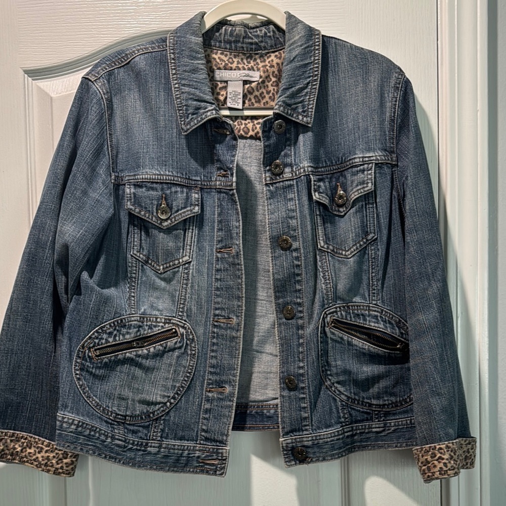 Chico’s Denim Jean Jacket